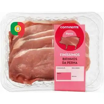 Continente Bifinhos da perna de porco finíssimos promoção