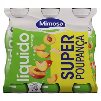 Continente Iogurte líquido pêssego promoção