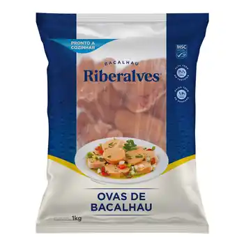 Continente Ovas de bacalhau congeladas promoção