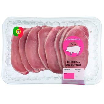 Continente Bifinhos do lombo de porco promoção