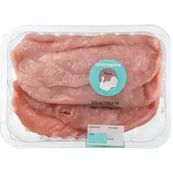 Continente Escalopes de peru extrafinos promoção