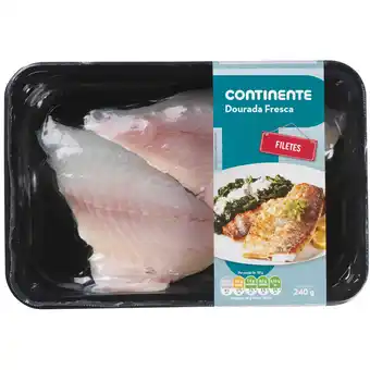 Continente Filetes de dourada frescos promoção