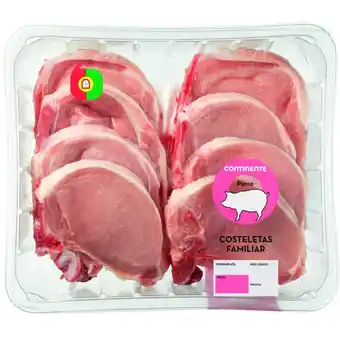 Continente Costeletas de porco promoção