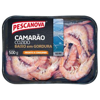 Continente Camarão cozido 40/60 fresco promoção