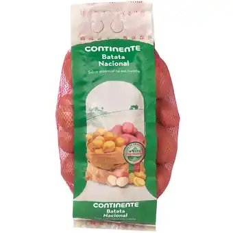 Batata nacional vermelha