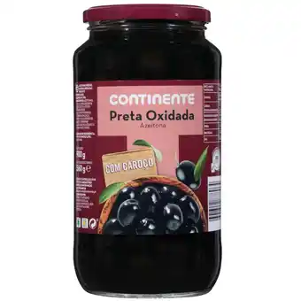 Continente Azeitona preta oxidada promoção