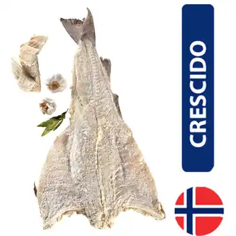 Continente Bacalhau crescido 1ª noruega seco promoção