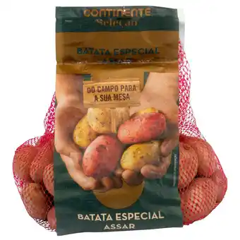 Continente Batata especial assar promoção