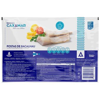 Continente Postas de bacalhau msc congelado promoção