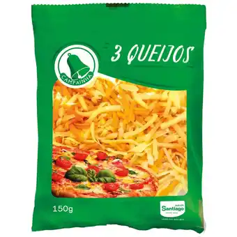 Continente Queijo ralado 3 queijos promoção