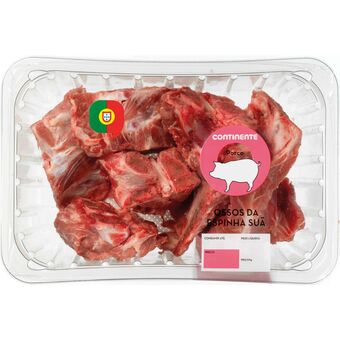 Continente Espinha/suã de porco com osso promoção