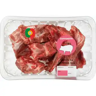 Espinha/suã de porco com osso