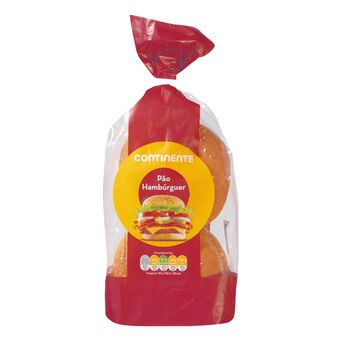 Continente Pão de hambúrguer promoção