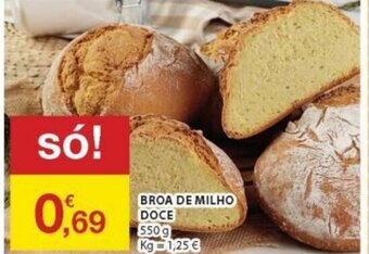 E.Leclerc Broa de Milho DOce 550g promoção