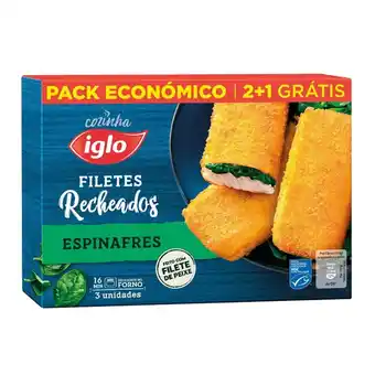 Continente Filetes recheados espinafres promoção