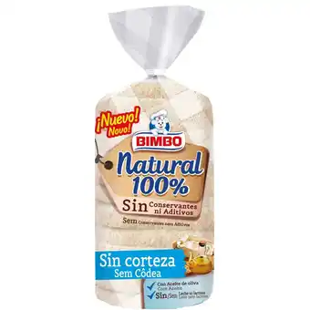 Continente Pão de forma 100% natural sem côdea promoção