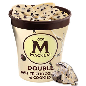 Continente Gelado chocolate branco e cookies promoção