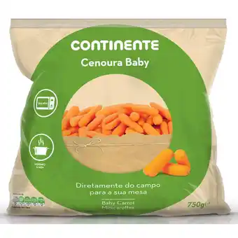 Continente Cenoura baby promoção