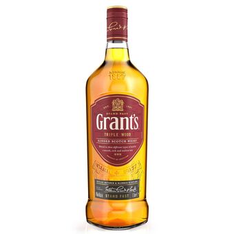 Continente Whisky grant's promoção