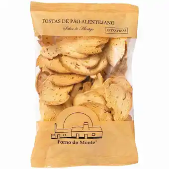 Continente Tostas de pão alentejano promoção
