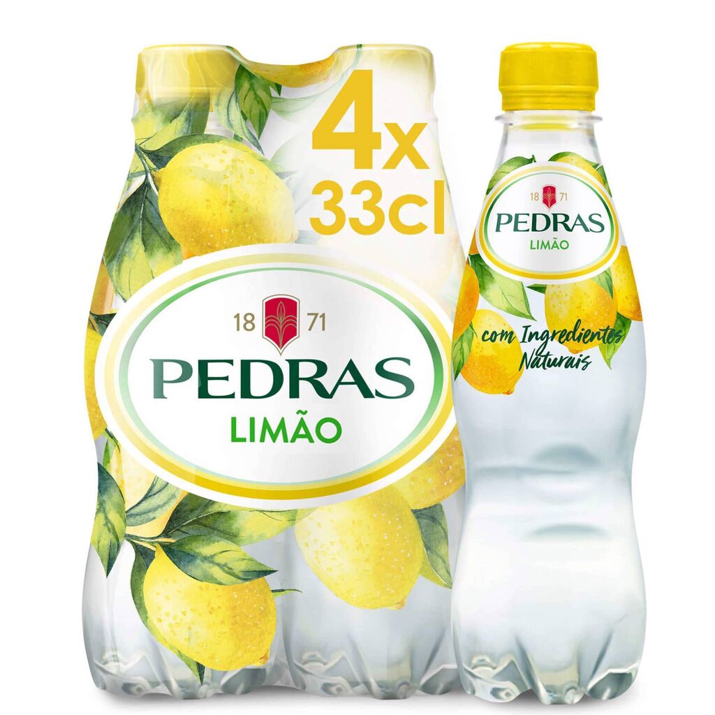 Continente Água com gás limão promoção