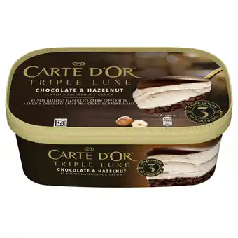 Continente Gelado chocolate e avelã triple luxe promoção