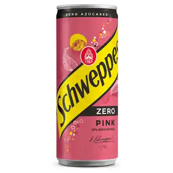 Continente Água tónica pink zero promoção