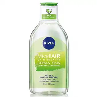 Continente Água micelar urban skin detox promoção