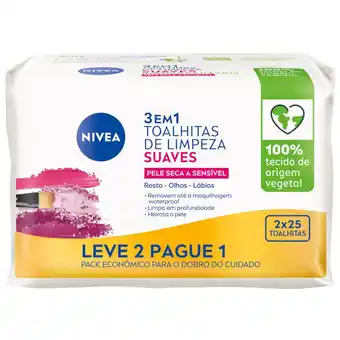 Continente Toalhitas de limpeza biodegradáveis promoção