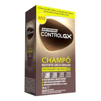 Continente Champô homem controlgx com coloração promoção