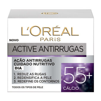 Continente Creme de dia active antirrugas 55+ promoção