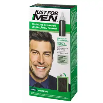 Continente Coloração homem temporária para cabelo moreno promoção