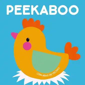 Continente Peekaboo - galinha - azul promoção