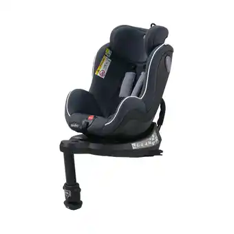 Cadeira auto grupo 0+/1/2/3 isofix rotativa 360° preto