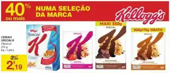 E.Leclerc Cereais Special K 375g promoção