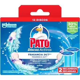 Continente Discos sanitários ativos recargas marinho promoção