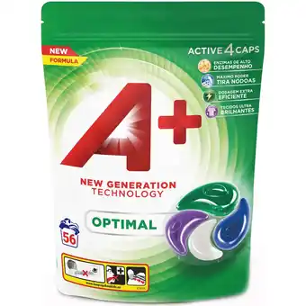 Continente Detergente máquina roupa cápsulas optimal promoção