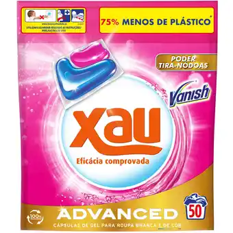 Continente Detergente máquina roupa cápsulas vanish promoção