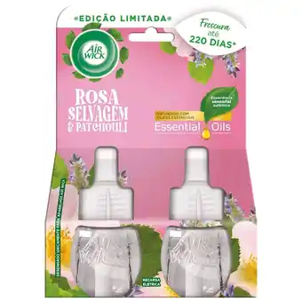 Continente Ambientador recarga elétrico duo rosa e patchouli promoção