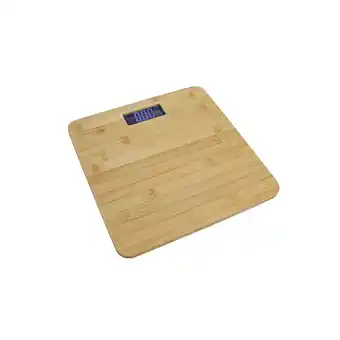 Balança wc digital bambu