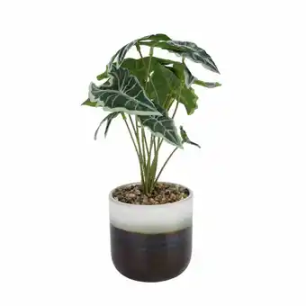Planta artifical com vaso