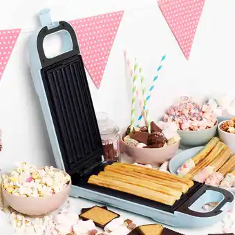 Máquina de churros sorbet azul
