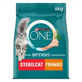 Continente Ração para gato adulto esterilizado frango promoção