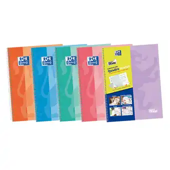 Continente Caderno espiral a4 pautado write & erase (várias cores) promoção
