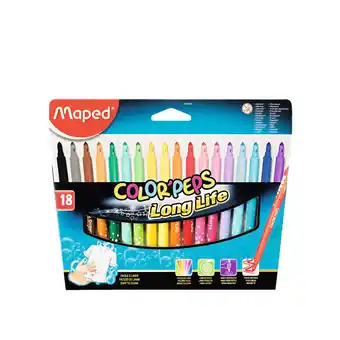 Continente Marcadores de colorir lavável color'peps promoção
