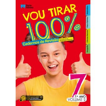 Continente Vou tirar 100% - cadernos de revisão - 7º ano - volume 2 promoção