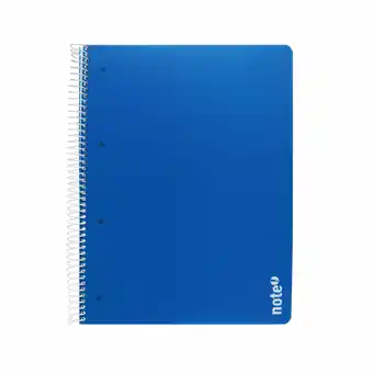 Continente Caderno espiral a4 quadriculado azul promoção