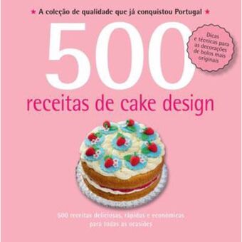 Continente 500 receitas - cake design promoção