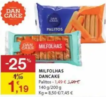 Milfolhas Dancake 140g/200g