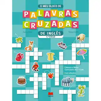 Continente O meu bloco de palavras cruzadas de inglês - 2º e 3º ano promoção